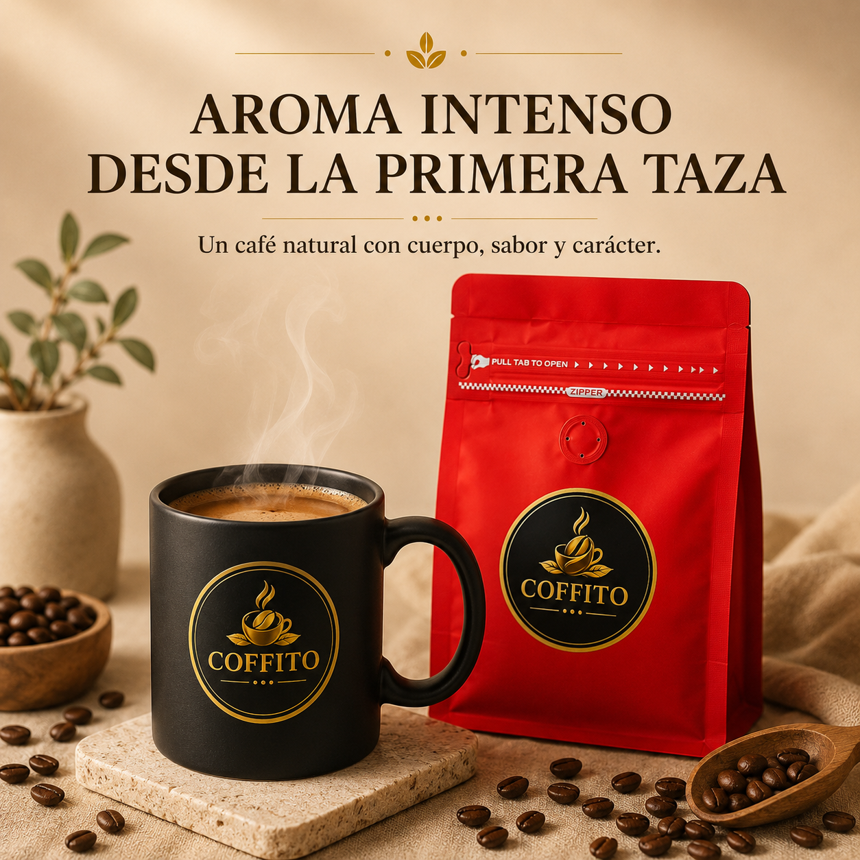 Coffito Pack x3 – Café Natural de Especialidad 250g c/u